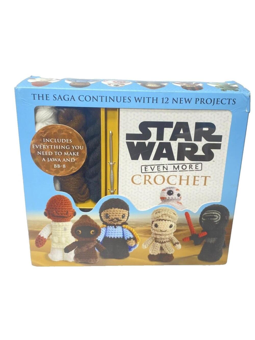 Star Wars Crochet Kit Complete Set to Make Jawa & BB-8 Plush DIY Craft Kit